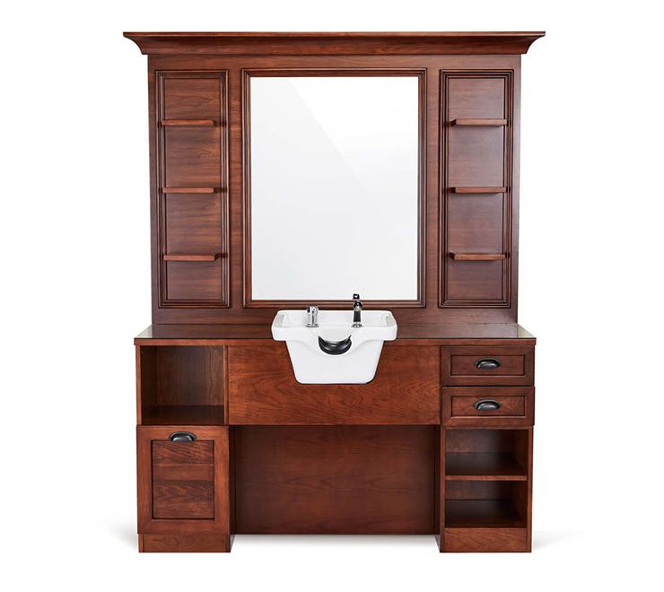 Meuble barbier WOODY