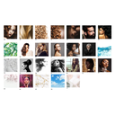 TWICE EXPO Coiffeuse Centrale avec Image, miroir et tablette - Collection Images 1 - Malys Equipements