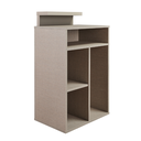 TINA Caisse d'accueil - comptoir caisse - mobilier coiffure - meuble coiffure - espaces de rangement - malys equipements