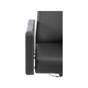 LERA Fauteuil Coiffure - détail accoudoir - Malys Équipements