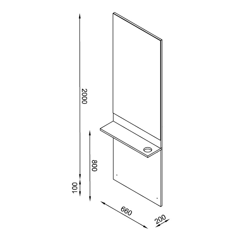 Lot de coiffeuses JUNKO