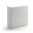 K DESK Caisse d'accueil - white gloss - Malys Équipements