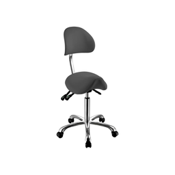 [WK1025A] NOBLE Tabouret (Couleur: Gris)