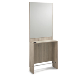 [TK-404008-L49] TAKAO Wand-Schminktisch (Laminatfarben: PL49 - Eiche)