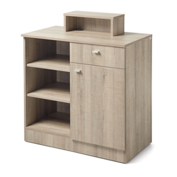 [TK-406004-L49] MEKI Ontvangstbox (Laminaatkleuren: PL49 - eiken)