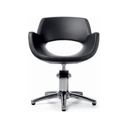 [TK-401004-B33] ATHENA Fauteuil coiffure (Couleurs revêtement: B33 Noir, Base Fauteuil coiffure: Base étoile - Pompe Hydraulique, Housse de protection: Sans housse de protection)