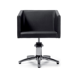 [TK-401002-B33] VENUS Kappersstoel (Coatingkleuren: B33 zwart, Haardresserende fauteuilbasis: Sterrenbasis, Beschermende hoes: Zonder beschermende dekking)