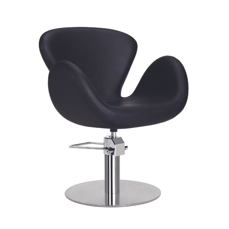 ELEGANCE Fauteuil Coiffure AMELI BLACK