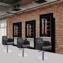DUBAI Fauteuil Coiffure pour Forte Corpulence - Ambiance Salon de Coiffure - Malys Equipements