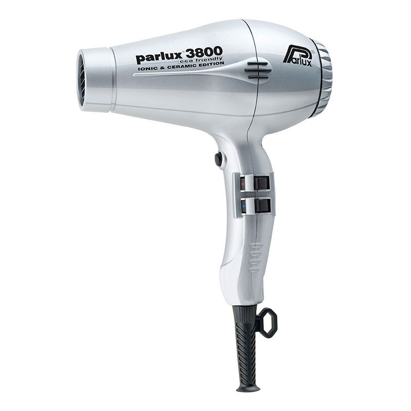 PARLUX 3800 IONIC & CERAMIC HAIR DRYER SILVER